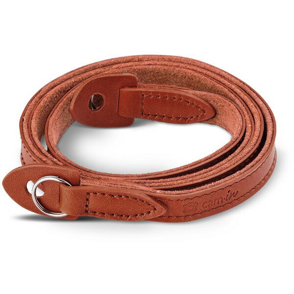 cam-in CAM2105 オレンジ CS197シリーズ [カメラストラップ リング式 イタリアンレザー(ネックストラッ..