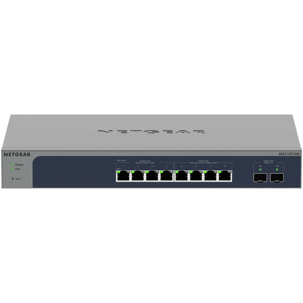 NETGEAR MS510TXM-100AJS [マルチギガ8ポートSFP+ 2スロット スマートスイッチ]