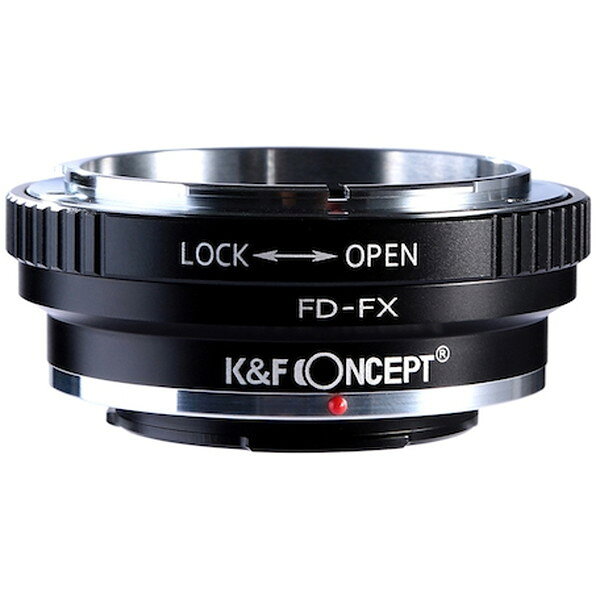 Camera Accessories - 【GW限定クーポン発行中!5/2-6】 K&F Concept KF-FDX [レンズマウントアダプター(キャノンFDマウントレンズ → 富士フィルムXマウント変換) 絞りリング付き]