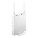 商品説明★ Wi-Fi 6(IEEE802.11ax)に対応し、5GHz最大1201Mbps(規格値)、2.4GHz最大574Mbps(規格値)の高速通信が可能なWi-Fiルーターです。可動式アンテナを搭載し、設置場所やお部屋に合わせて最適な方向にWi-Fi電波を飛ばすことが可能です。★ Wi-Fi 6は通信速度の理論値が5GHz、2.4GHzともに高速かつ同時通信の低遅延や、接続するデバイスの消費電力を節約といった特徴があり、モバイルデバイスでのテレビ会議などお仕事にもゲームユーザーにも最適です。★ 可動式アンテナを採用していますので、設置されるご家庭に合わせて最適な方向に電波を飛ばすことができます。電波は、アンテナを中心に、水面の波紋のように広がって飛びます。★ 初期設定不要(※)で情報コンセントのLAN接続口または回線終端装置とを添付されているLANケーブルで接続して電源を入れるだけでインターネットにスグつながります。 ※ご契約されている回線がPPPoE接続方式の場合は初期設定が必要になります。スペック※日本国外では使用できません。