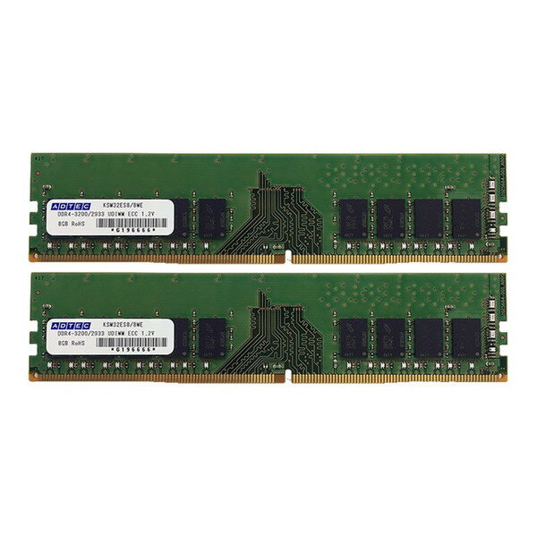 ADTEC ADS3200D-E8GSBW [ (DDR4-3200 UDIMM ECC 8GB~2 1Rx8)]