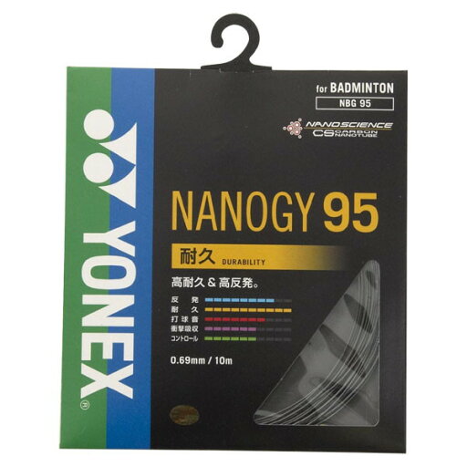 YONEX ヨネックス バドミントン用 ガット ナノジー95 グラファイト NBG95 278 YONEX ヨネックス バドミントン用 ガット ナノジー95 グラファイト NBG95 278
