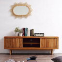 Rattan World W1815XP TVボード Breeze シリーズ チーク無垢材 150cm幅 メーカー直送