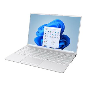 富士通 FMVU90H1W シルバーホワイト LIFEBOOK UHシリーズ [ノートパソコン 14.0型 / Win11 Home / Office搭載]