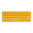 Ducky ダッキー ふもっふ ふもっふのおみせ 正規販売店 ゲーム キーボード dk-one3-yellowducky-rgb-mini-silver イエロー [ゲーミング..