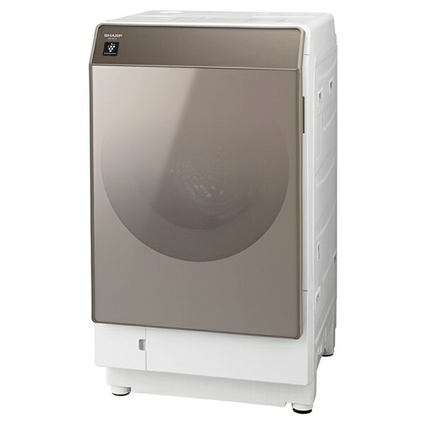 洗濯機 シャープ SHARP ES-G111-NL ドラム式洗濯乾燥機 洗濯11kg 乾燥6kg 白 ホワイト ゴールド ガラスドア おしゃれ 左開き
