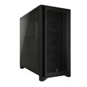 Corsair CC-9011240-WW iCUE 4000D RGB Airflow Tempered Glass Mid-Tower Black [~h^[^PCP[X]