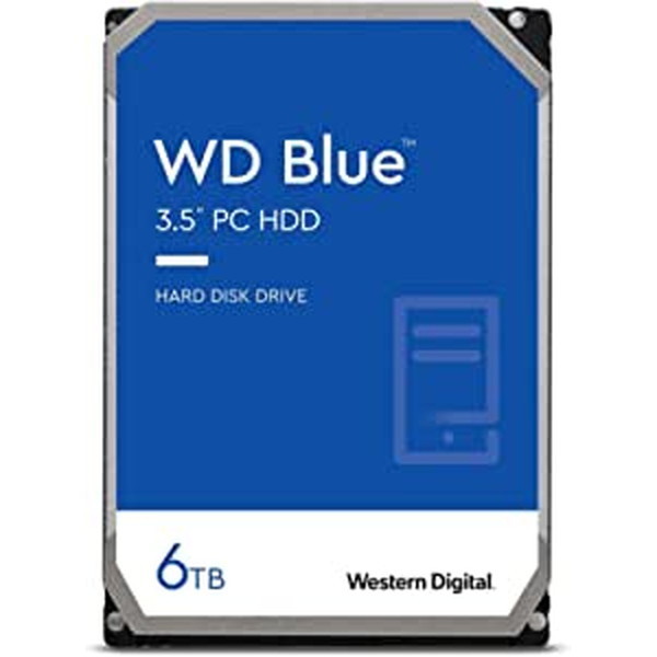 WESTERN DIGITAL WD60EZAX WD Blue 3.5インチ内蔵 HDD (6TB 5400)