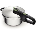 IH対応鍋 【5/10限定!エントリー&抽選で最大100%Pバック】T-fal P2584000 セキュア トレンディ [圧力鍋 3.2L (IH対応)]