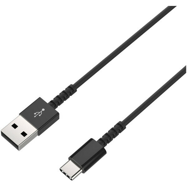 カシムラ AJ-614 ブラック [USB充電&同期ケーブル 1.2m 極細 A-C]