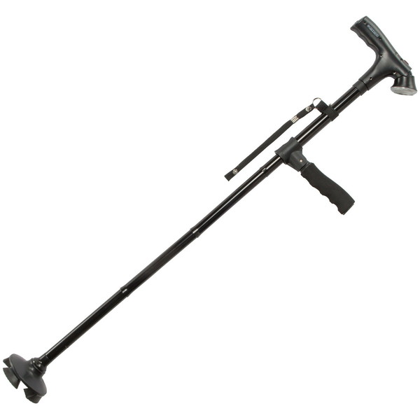 ファミリー・ライフ セーフティーステッキ LEDライト・ブザー付き(04182) メーカー直送