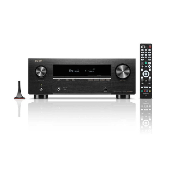 【5/15限定 エントリー 抽選で最大100 Pバック】 DENON AVR-X3800H ブラック 9.4ch AVサラウンドレシーバー