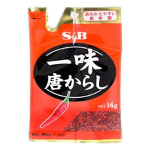 エスビー食品 S&B エスビー 一味唐辛子 袋 14g ×10 メーカー直送