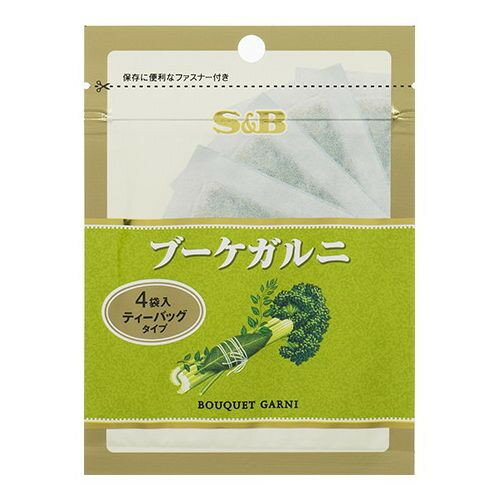 ご注文前にご確認ください※ 12時から14時の時間帯指定はできません。ご指定の場合は14時から16時にて手配いたします。商品説明★ 煮込み料理に欠かせない数種類のハーブをミックス。お料理に豊かな香りとコクを加えます。カレー、シチュー、ロールキャベツ、ポトフなどに。※メーカーの都合により、パッケージ・仕様・成分・生産国等は予告なく変更になる場合がございます。※上記理由でのご返品はお受けできませんので、事前お問合せなどご注意のほど宜しくお願いいたします。スペック* 総内容量：2.2g* 商品サイズ：12×110×150* 成分：セロリーシード(インド)、ローレル、パセリ、タイム* 単品JAN：4901002090173