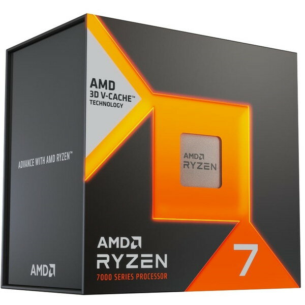  AMD Ryzen7 7800X3D W/O Cooler (8C/16T 4.2Ghz 120W) 100-100000910WOF  CPU Ryzen 7 7800X 3D BOX版 ソケット AM5