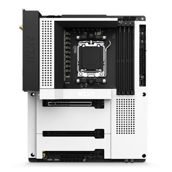 NZXT N7-B65XT-W1 N7 B650E ATX}U[{[h White AMD B650`bvZbg [}U[{[h]