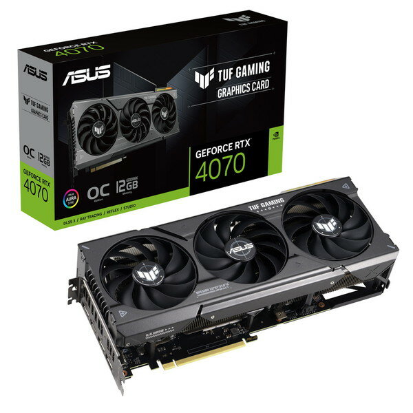 ASUS TUF-RTX4070-O12G-GAMING グラフィックカード