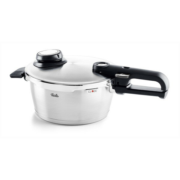 圧力鍋 【5/10限定!エントリー&抽選で最大100%Pバック】Fissler 622-212-02-070 シルバー ビタビットプレミアム [圧力鍋 (2.5L・IH対応)]