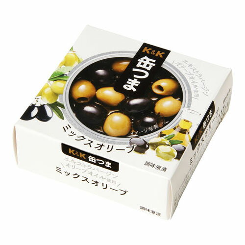 国分 K&K 缶つま ミックスオリーブ 60g×6 メーカー直送 ギフト プレゼント