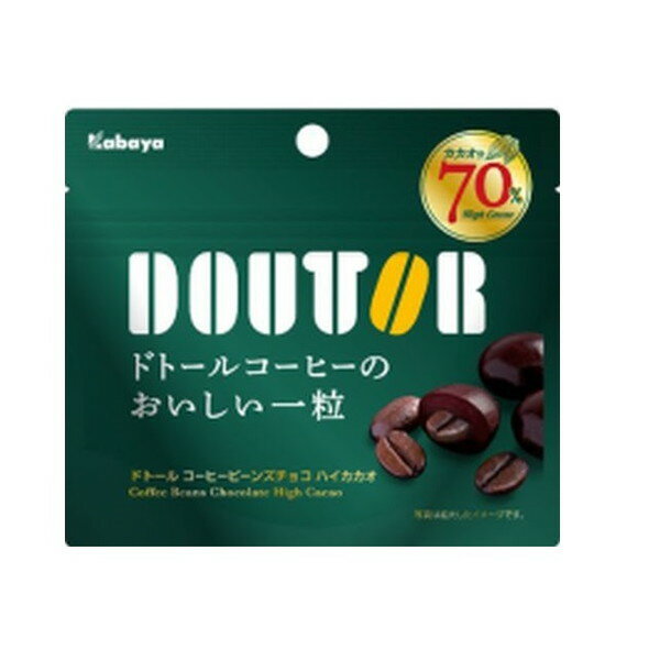 ご注文前にご確認ください※ 12時から14時の時間帯指定はできません。ご指定の場合は14時から16時にて手配いたします。商品説明★ まるごと一粒のコーヒー豆にハイカカオのチョコレートをコーティングしたドトールコーヒーのおいしい一粒。※メーカーの都合により、パッケージ・仕様・成分・生産国等は予告なく変更になる場合がございます。※上記理由でのご返品はお受けできませんので、事前お問合せなどご注意のほど宜しくお願いいたします。スペック* 総内容量：35g* 商品サイズ：33×125×110* 成分：カカオマス、砂糖、ココアバター、ココアパウダー、コーヒー豆、全粉乳、デキストリン、乳化剤(大豆由来)、光沢剤、香料(小麦・卵由来)、糊料(キサンタンガム)* 単品JAN：4901550372561