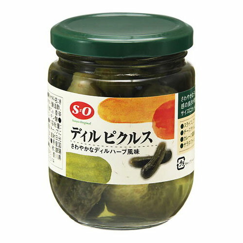 讃陽食品工業 SO ディルピクルス 230g ×6 メーカー直送 ギフト プレゼント