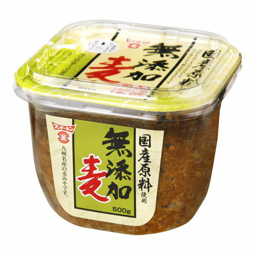 フンドーキン醤油 フンドーキン 国産原料 無添加 麦 500g ×6 メーカー直送