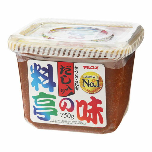 マルコメ 料亭の味 カップ 750g ×8 メーカー直送