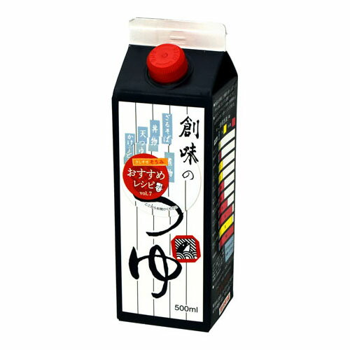 創味食品 創味 つゆ 500ml ×6 メーカー直送