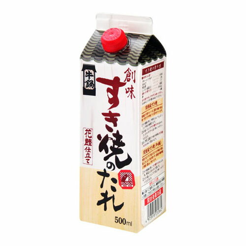 創味食品 創味 すき焼きのたれ 500ml ×6 メーカー直送