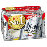 アサヒビール アサヒ ドライゼロ 6缶パック 350×6 ×4 メーカー直送