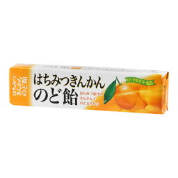 ノーベル製菓 ノーベル はちみつきんかんのど飴スティック 10粒 x10 メーカー直送