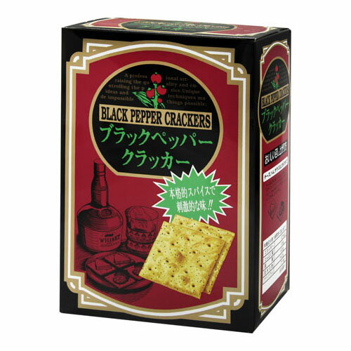 前田 ブラックペッパークラッカー 6袋 ×10 メーカー直送 ギフト プレゼント お歳暮 冬ギフト
