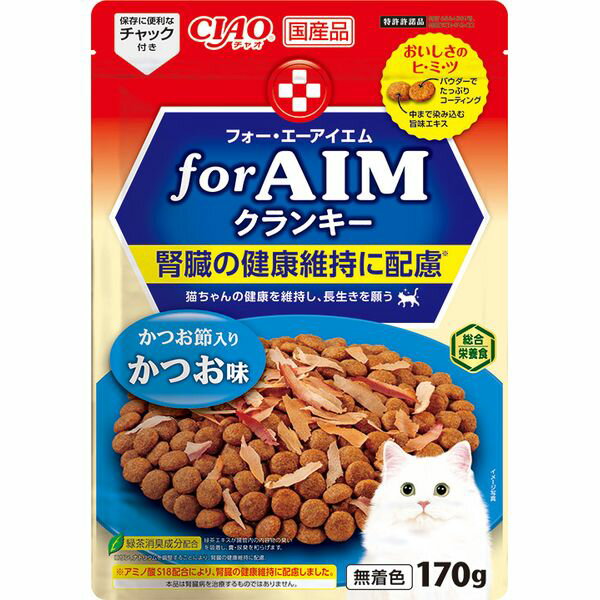 いなばペットフード CIAO for AIMクランキー 170g かつお節入り かつお味 エクプラ特選のサムネイル