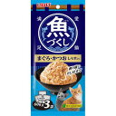 いなば 魚づくし まぐろ・かつお しらす入り 60g×3袋 いなばペットフード ペット＆消耗品 エクプラ特割