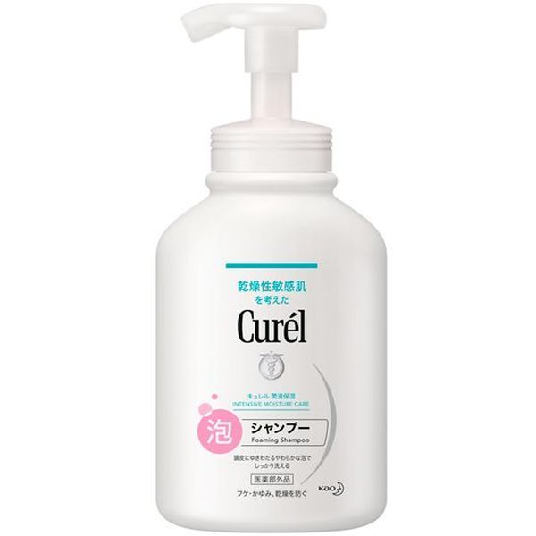 キュレル 泡シャンプー ポンプ 480ml シャンプー 泡シャンプー かゆみ 乾燥 弱酸性 赤ちゃん 乾燥肌 敏感肌 セラミド 潤浸保湿 頭皮＆..