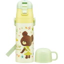 スケーター SKDC4 くまのがっこう 子供用 ステンレス 2WAY水筒 直飲み470ml コップ飲み430ml 持ちやすい軽量タイプ