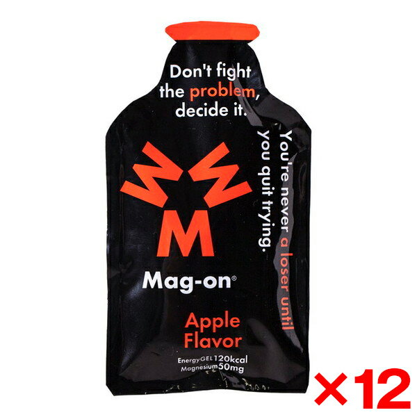 【12個セット】Mag-on SOS TW210150 マグオンジュレ アップル味 [エナジージェル]