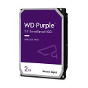 WESTERN DIGITAL WD23PURZ WD Purple 監視システム用 3.5インチ内蔵HDD(2TB SATA)