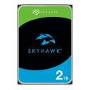 Seagate ST2000VX017 SkyHawk 監視カメラ用 3.5インチ内蔵HDD(2TB SATA)