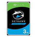 Seagate ST3000VX015 SkyHawk 監視カメラ用 3.5インチ内蔵HDD(3TB SATA)