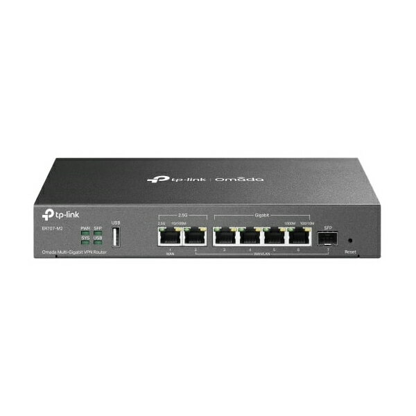 【5/10限定 エントリー 抽選で最大100 Pバック】TP-LINK ER707-M2 Omada マルチギガビット VPN ルーター