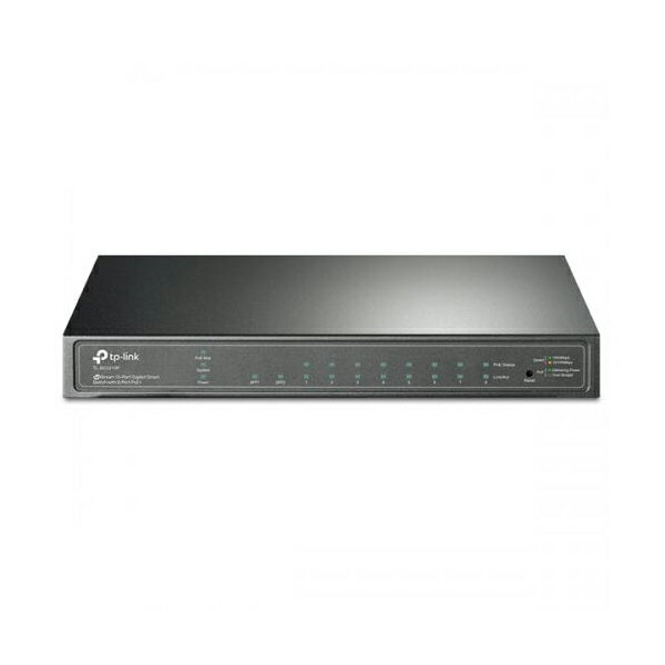 【6/10限定!エントリー&抽選で最大100%Pバック】 TP-LINK TL-SG2210P UN [JetStream 8-Port Gigabit Smart PoE Switch with 2 SFP Slots]