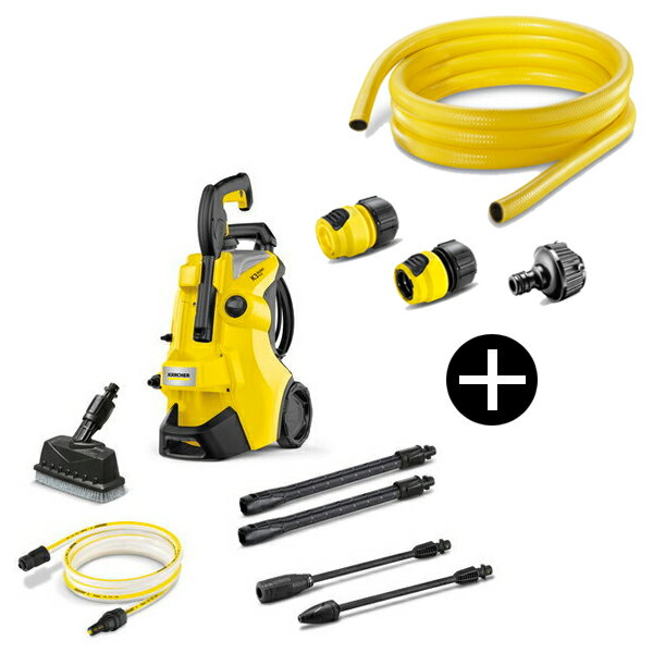 KARCHER ケルヒャー 1.603-202.0 K3 サイレント プラス ベランダ 50Hz 高圧洗浄機 (東日本 50Hz専用) 3M水道ホースセット