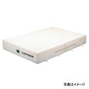 商品説明★ 収納に便利な二ツ折の屋内エバーマット★ 屋内用で最厚の40cm★ 側面にメッシュの空気抜き付き。スペック* サイズ：幅200cm×長さ300cm×厚さ40cm* 重量：49.1kg* 材質：外被：ポリエステル4号帆布、中身：ウレタンフォーム* 側面メッシュ空気孔付* 二ツ折* 屋内用* 日本製