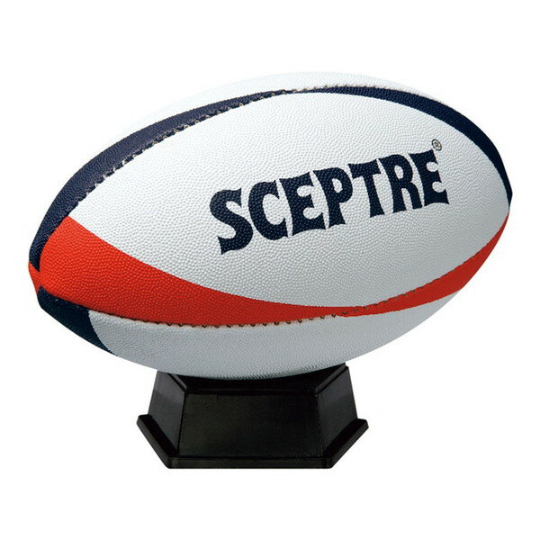 SCEPTRE セプター ラグビー ボール カラーサインボール 台付き SP67 ネイビー レッド