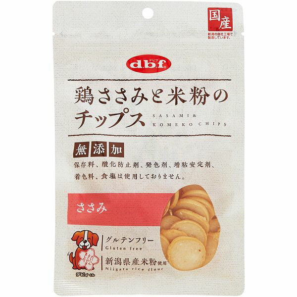 デビフペット 鶏ささみと米粉のチップス ささみ 50g