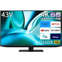 テレビ 43V型 SHARP シャープ アクオス AQUOS メーカー...(2)