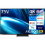 SHARP 㡼 ᡼ݾб б ƥ 75 4T-C75FN1 75Ͼ塦BS110CSǥ4K塼ʡ¢ LEDվƥ (USB HDDϿб) Google TV ǽ 4KбAQUOS