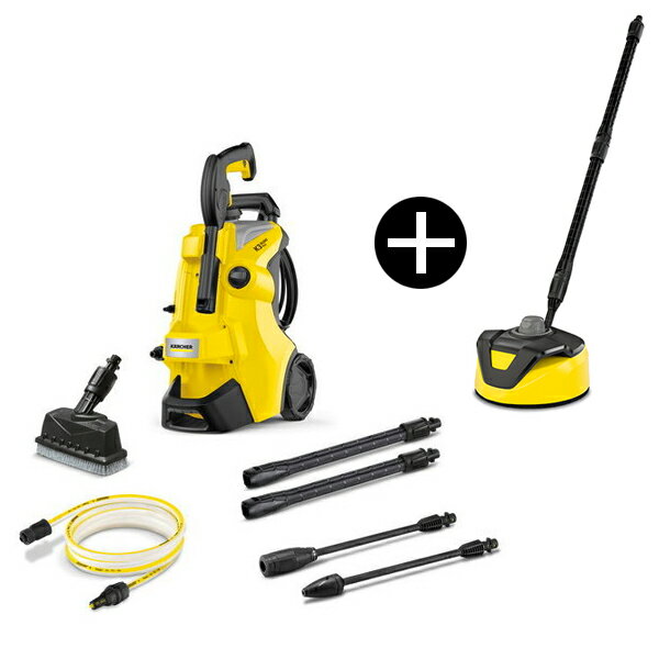 KARCHER(ケルヒャー) 1.603-202.0 K3 サイレント プラス ベランダ 50Hz 高圧洗浄機 (東日本・50Hz専用) + 2.644-084.0 テラスクリーナー T5