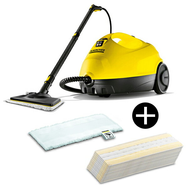 KARCHER(ケルヒャー) SC 2 EasyFix スチームクリーナー + 2.863-296.0 イージーフィックス用 マイクロ..